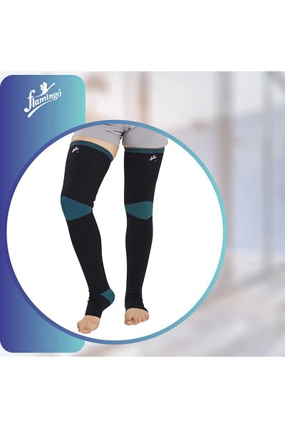 Flamingo Premium Varicose Ven Stockings (Pair) Large (L)