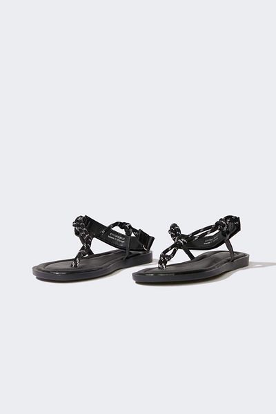 DeFacto Women's Single Strap Flat Sole Slippers E7173Ax25Sp