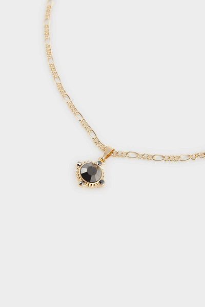 DeFacto Women's Stone Gold Necklace F5950Axns