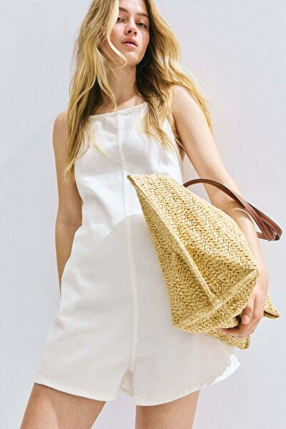 H&M Square-neck playsuit