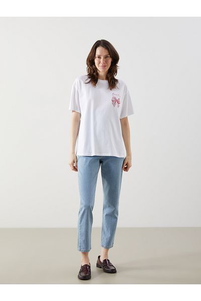 LC Waikiki Crew Neck Printed Women's T-Shirt