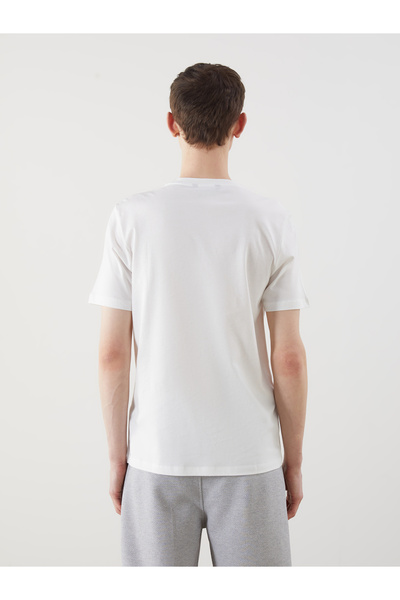 LC Waikiki Чоловічий трикотаж з принтом на горловині з начісуванням