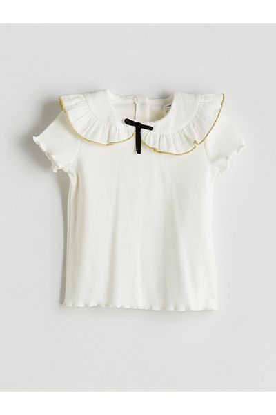 LC Waikiki Ribbon Detailed Camisole Girl's T-Shirt
