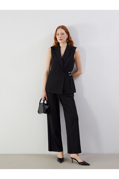 LC Waikiki Pantaloni plisați pentru femei Loose Fit