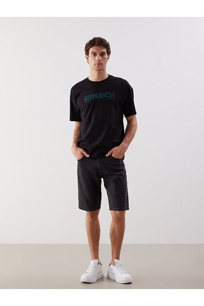 LC Waikiki Ανδρικό T-shirt με Λαιμό Crew