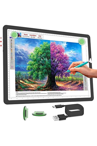 Specton Phylosal Rechargeable A3 LED Light Pad for Diamond Painting