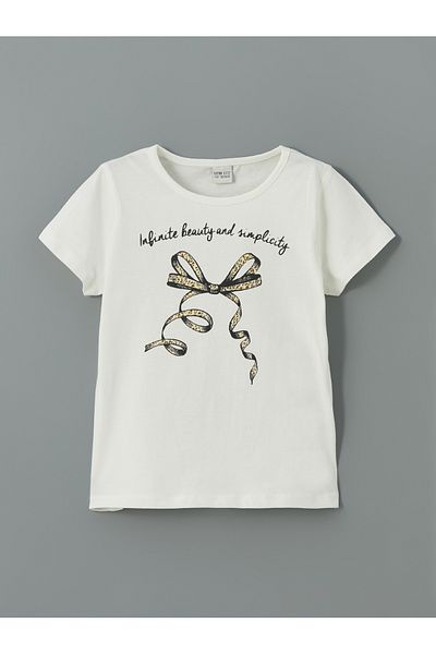 LC Waikiki Crew Neck Girls T-Shirt and Shorts