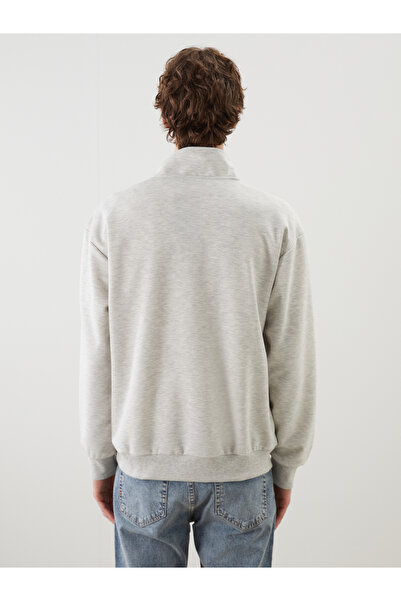 LC Waikiki Мъжки суичър с яка и стойка