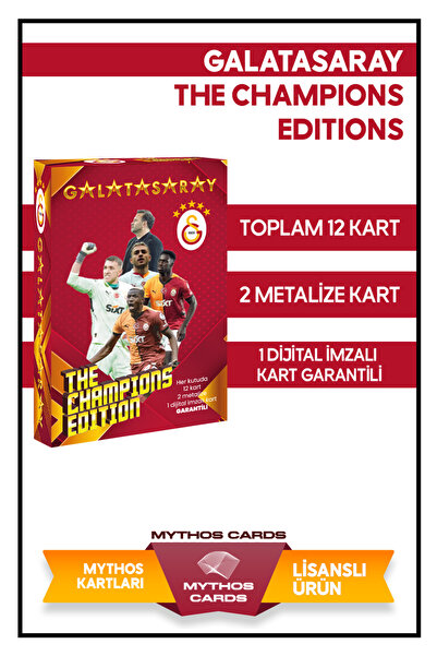 Galatasaray THE CHAMPİONS EDİTİON: GALATASARAY 2024-25 - KARTON KUTU