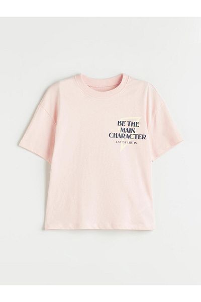 LC Waikiki Crew Neck Printed Boy's T-Shirt