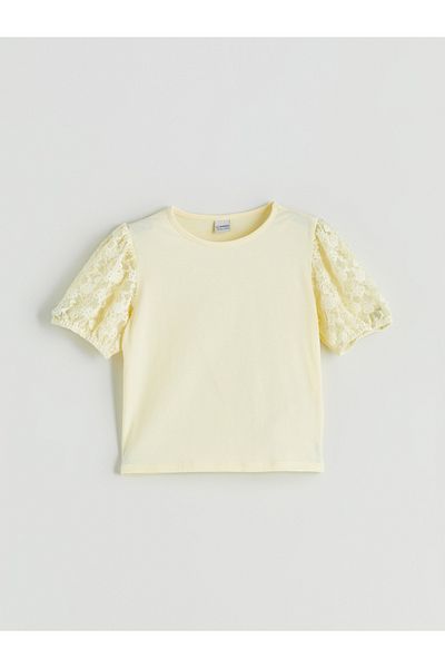 LC Waikiki Crew Neck Girl's T-Shirt