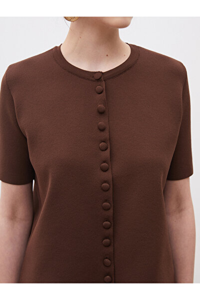 LC Waikiki Γυναικεία πλεκτή ζακέτα με λαιμόκοψη