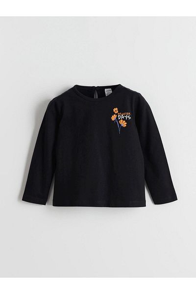 LC Waikiki Cute Bear Printed Girl's T-Shirt
