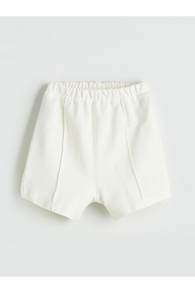 LC Waikiki Elastic Waist Basic Baby Boy Shorts 2-Piece