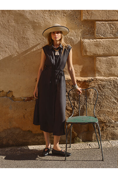 LC Waikiki Rochie cămașă de in