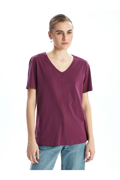 LC Waikiki V-Neck Women's T-Shirt