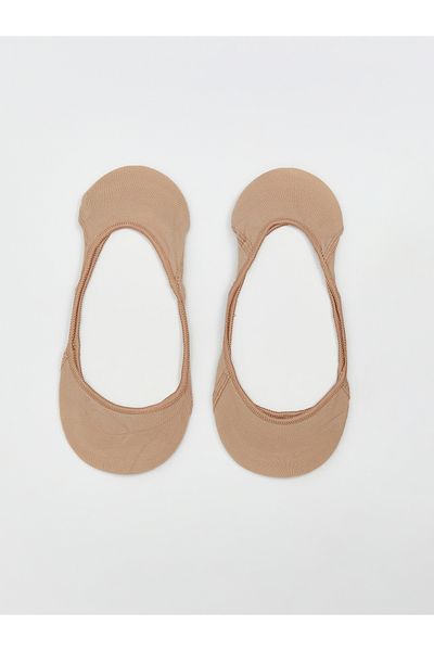 LC Waikiki Women's Plain Ballerina Socks 2-Pack