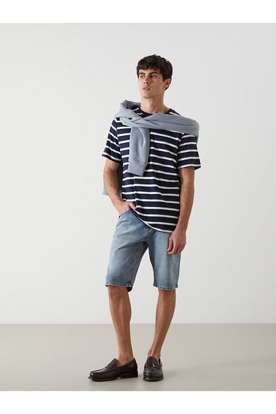 LC Waikiki Standard Fit Men's Jean Shorts