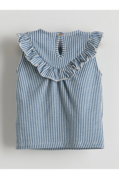 LC Waikiki Striped Baby Girl Blouse and Leggings 2-Piece