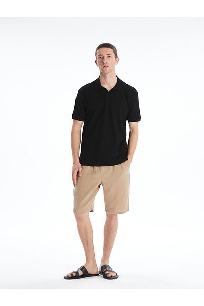 LC Waikiki Ανδρικό μπλουζάκι Polo Neck Plain