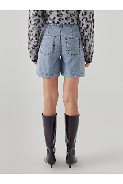 LC Waikiki Pantaloni scurti de jeans pentru femei Standard Fit