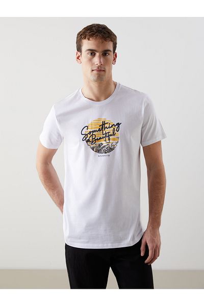 LC Waikiki Crew Neck Printed Men's T-Shirt
