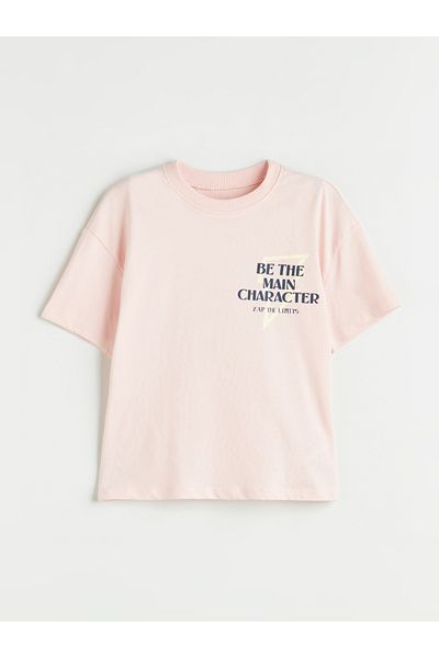 LC Waikiki Crew Neck Printed Boy's T-Shirt