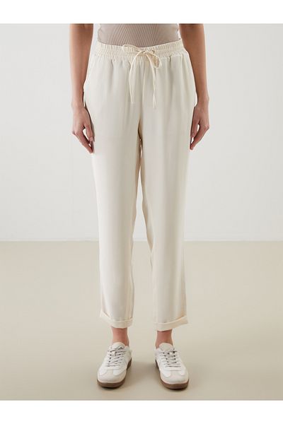 LC Waikiki Women's Trousers with Elastic Waist