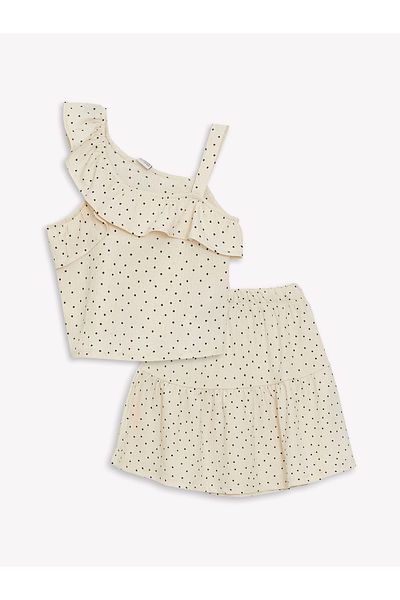 LC Waikiki Girl's Blouse and Skirt