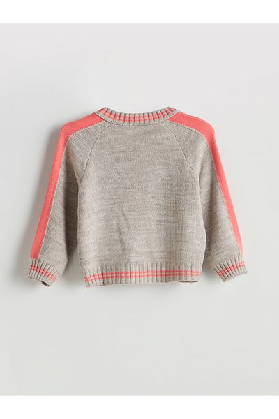 LC Waikiki Strickjacke für Mädchen mit V-Ausschnitt