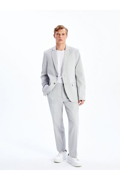 LC Waikiki Ανδρικό μπουφάν LCWAIKIKI Formal Slim Fit Λινό Μικτό Μπλέιζερ