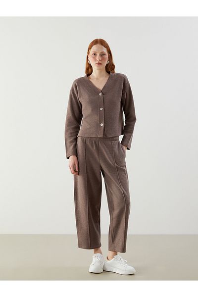 LC Waikiki V-Neck Women's Knitwear Cardigan