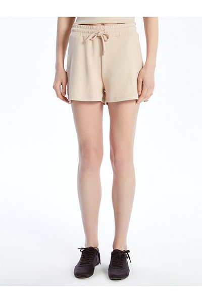 LC Waikiki Pantaloni scurți sport pentru femei cu talie elastică