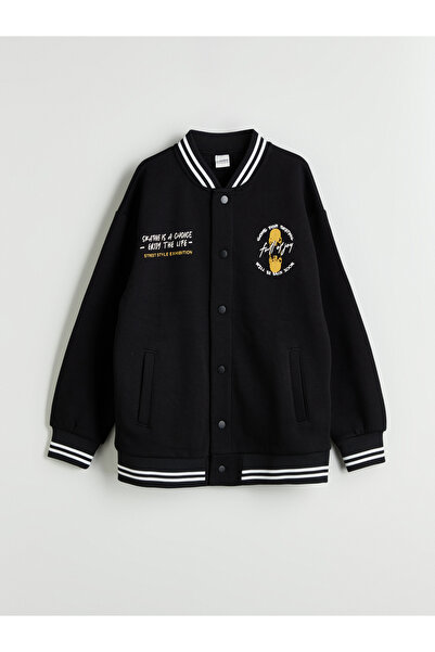 LC Waikiki Студентско яке за момчета с принт