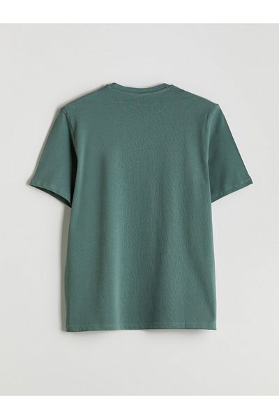 LC Waikiki Crew Neck Printed Combed Cotton Men's T-Shirt
