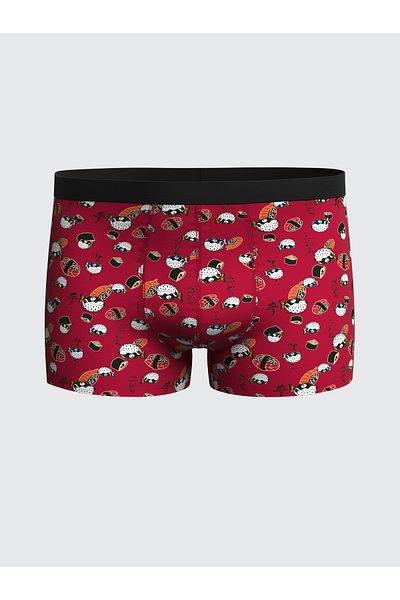 LC Waikiki Standard Fit Cotton Flexible Ανδρικό Boxer 3 τεμαχίων