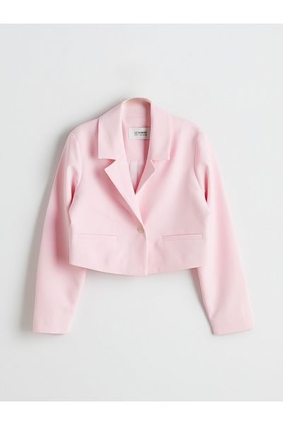 LC Waikiki Crop-Blazer-Jacke für Mädchen