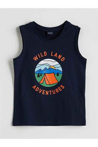 LC Waikiki Bicycle Collar Boy's Singlet