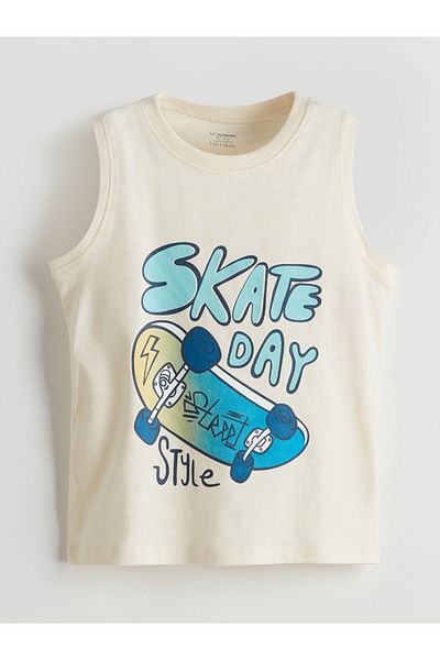 LC Waikiki Crew Neck Printed Boys' Athlete
