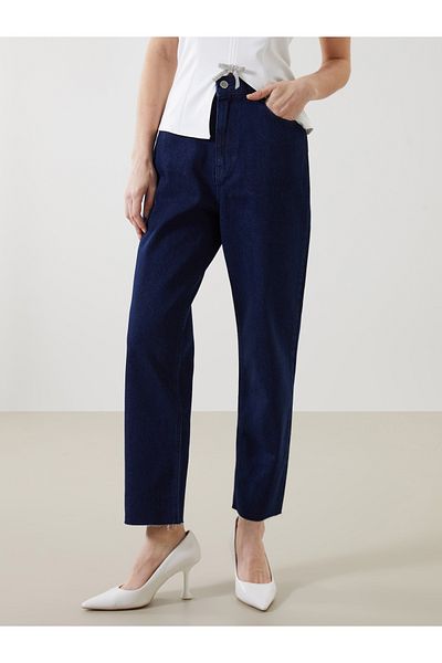 LC Waikiki Pantaloni Jean de damă Straight Fit
