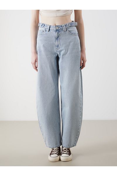 LC Waikiki Pantaloni Jean de damă largi