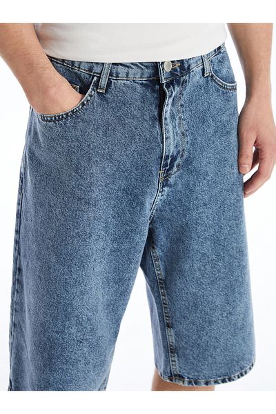 LC Waikiki Bequeme Passform – Jeans-Shorts für Herren