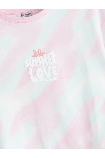 LC Waikiki Tricou pentru fetiță cu gât
