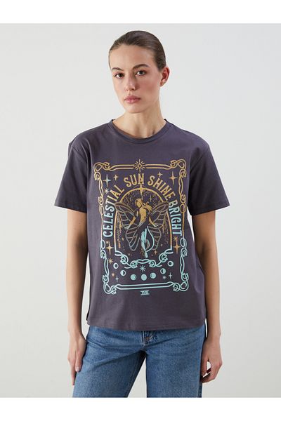 LC Waikiki Crew Neck Printed Women's T-Shirt