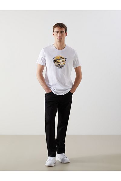 LC Waikiki Crew Neck Printed Men's T-Shirt