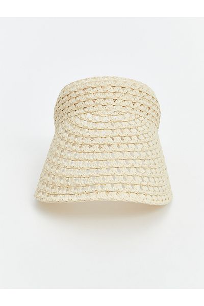 LC Waikiki Women's Straw Visor Hat