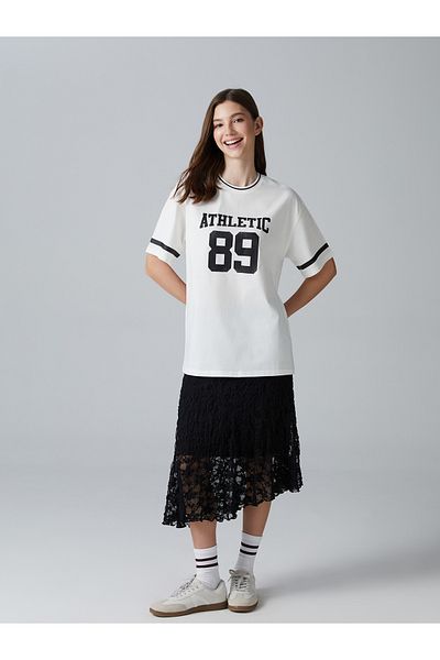 LC Waikiki Crew Neck Young Girl T-Shirt