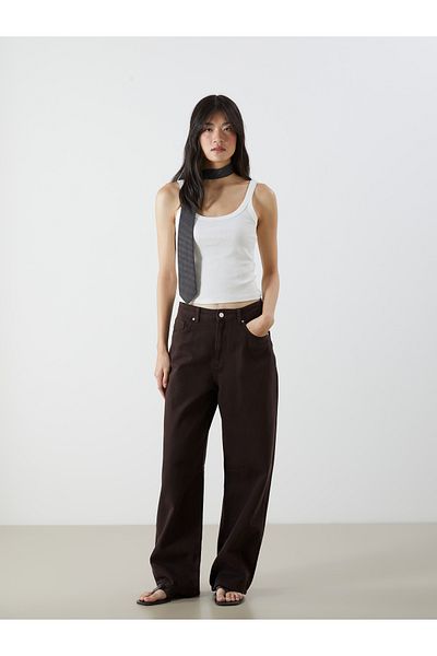 LC Waikiki Pantaloni Jean de damă largi