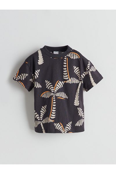 LC Waikiki Printed Baby Boy Shirt and Pants 2-Piece