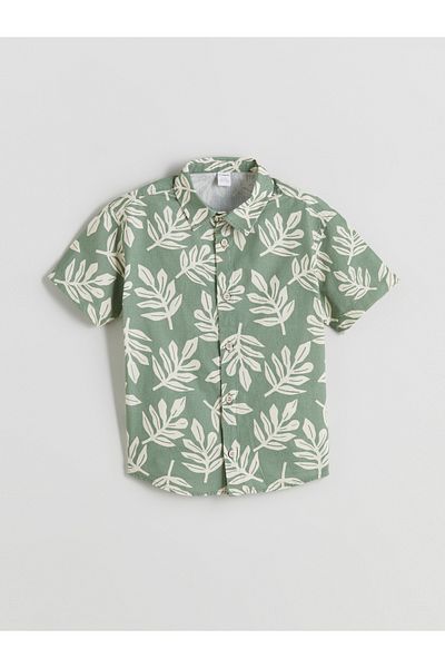 LC Waikiki Printed Boys' Shirt and Shorts 2 Pack